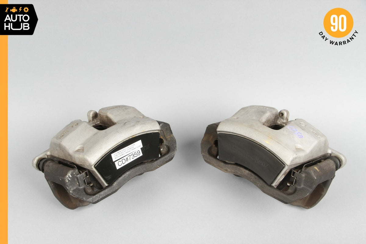 08-14 Mercedes W204 C250 C300 Front Brake Calipers Left and Right Set OEM - photo 1