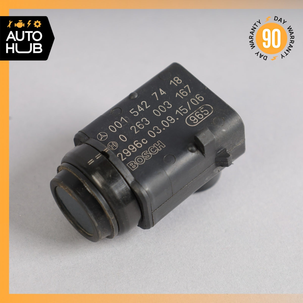 Mercedes R230 SL500 CL500 S500 Front Bumper Parking Sensor PDC 0015427418 OEM - photo 2