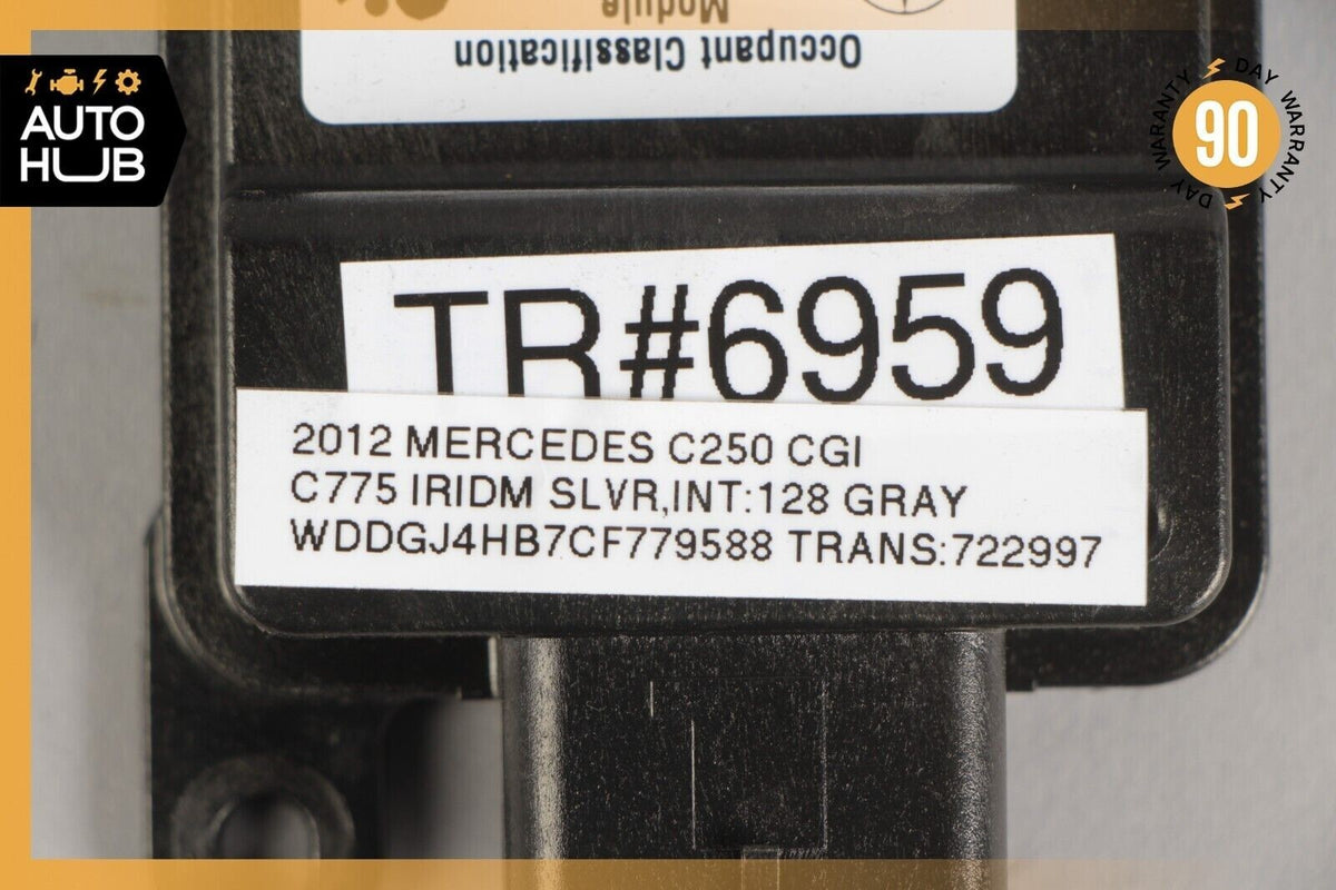 10-14 Mercedes W204 C250 E550 C300 Seat Occupancy Sensor Mat SRS Module OEM - photo 8
