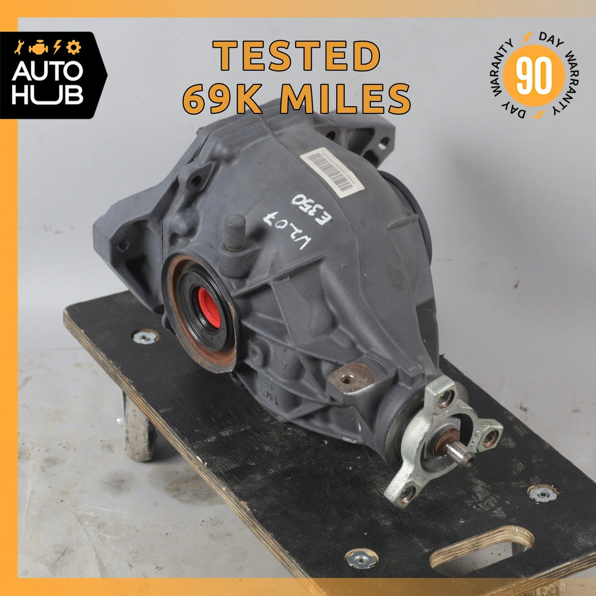 08-16 Mercedes W207 E350 E400 C350 Rear Differential Diff Axle Carrier 2.82 OEM - photo 1