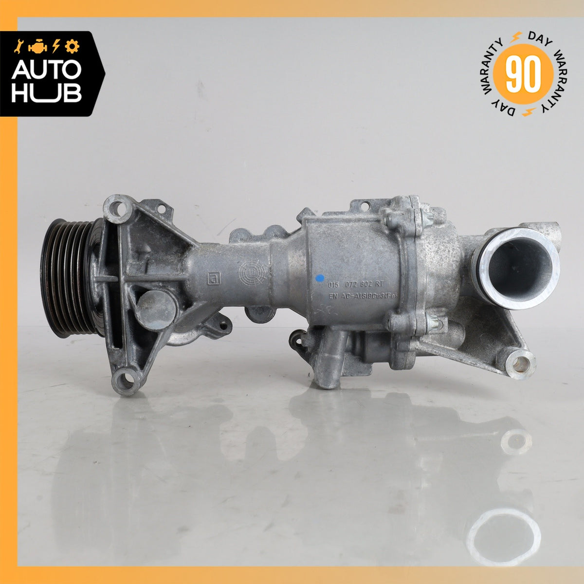 16-23 Mercedes W205 C300 GLC300 M274 Engine Water Coolant Pump OEM 70k - photo 4