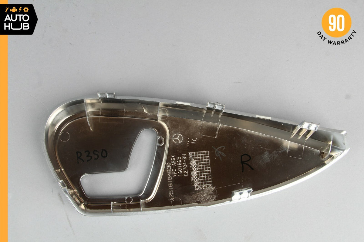 06-13 Mercedes W251 R350 ML500 GL450 Seat Control Switch Trim Front Right Side - photo 3