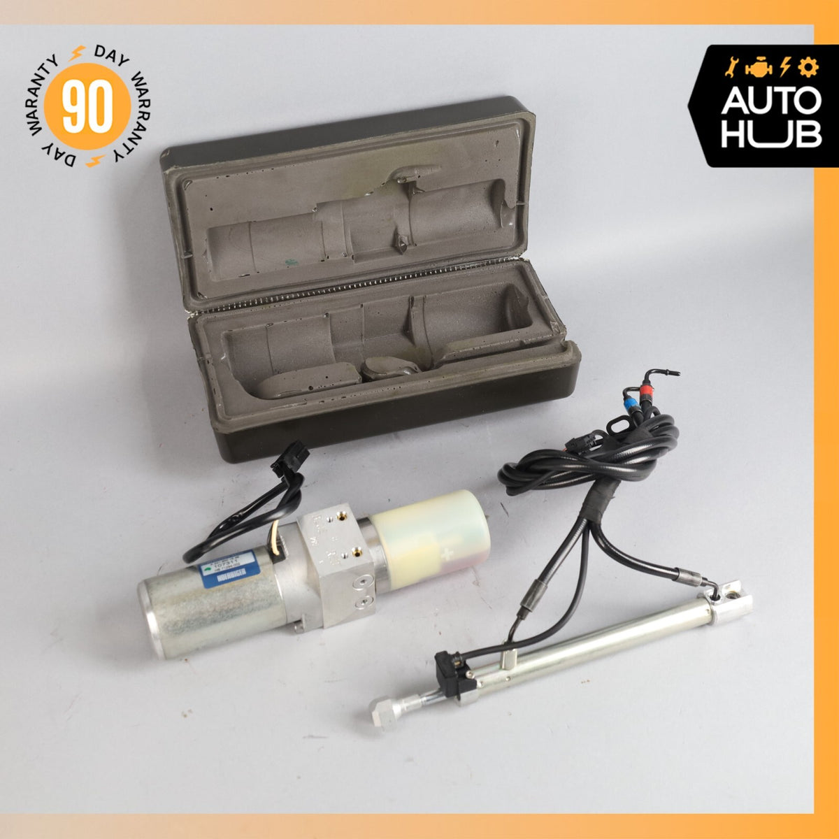 Mercedes W221 S400 Trunk Lid Locking Hydraulic Pull Down Pump w/ Foam Case OEM - photo 2