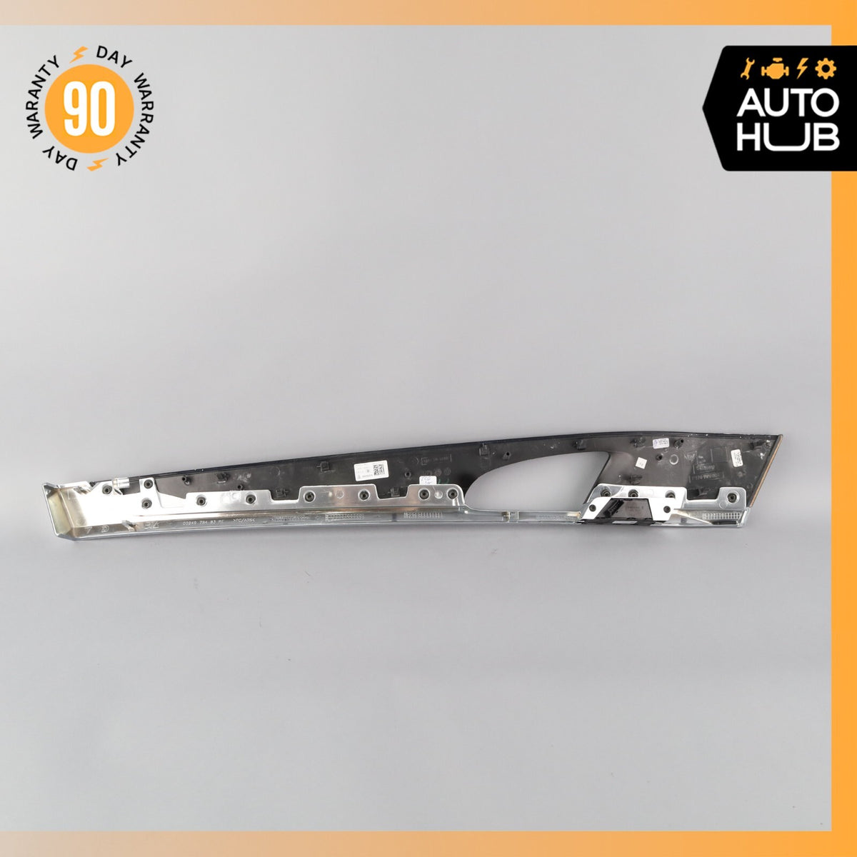 Porsche Panamera 970 Front Right Door Panel Molding Wood w/ Memory Switch OEM - photo 8