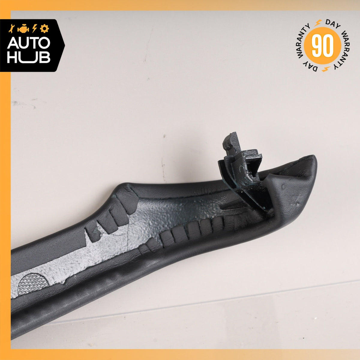 Porsche Macan 95B Center Console Molding Trim Cover Left Leather Black OEM - photo 14