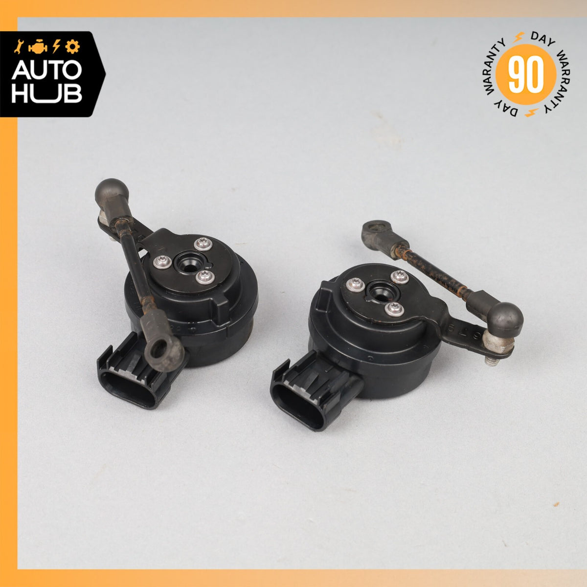 14-19 Chevrolet Corvette C7 Z06 Rear Suspension Level Sensor Set of 2 OEM 6k - photo 2