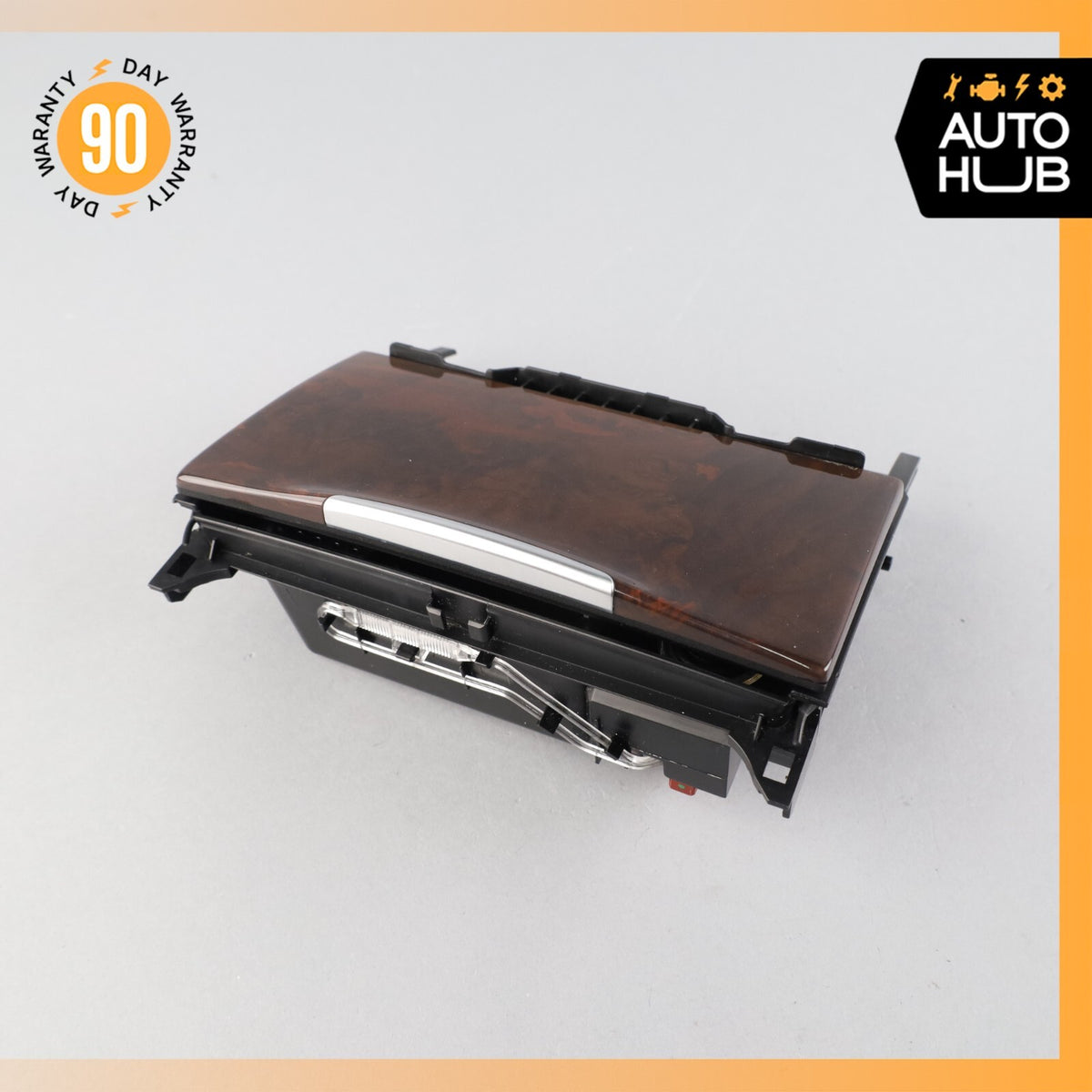 12-18 Mercedes W218 CLS550 CLS63 Ash Tray Ashtray Cup Holder Trim Wood OEM 49k - photo 3