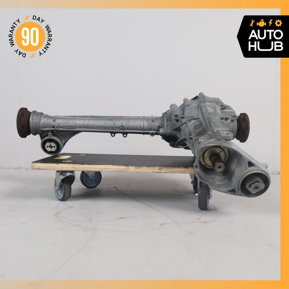 11-14 Porsche Cayenne 958 VR6 3.6L Front Differential Axle Carrier Diff OEM - photo 11