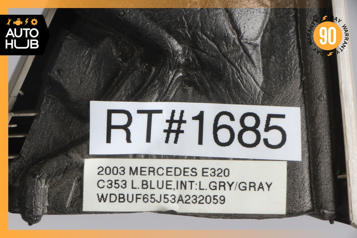03-06 Mercedes W211 E320 E55 Tweeter Speaker Cover Left Driver Side Gray OEM - photo 11