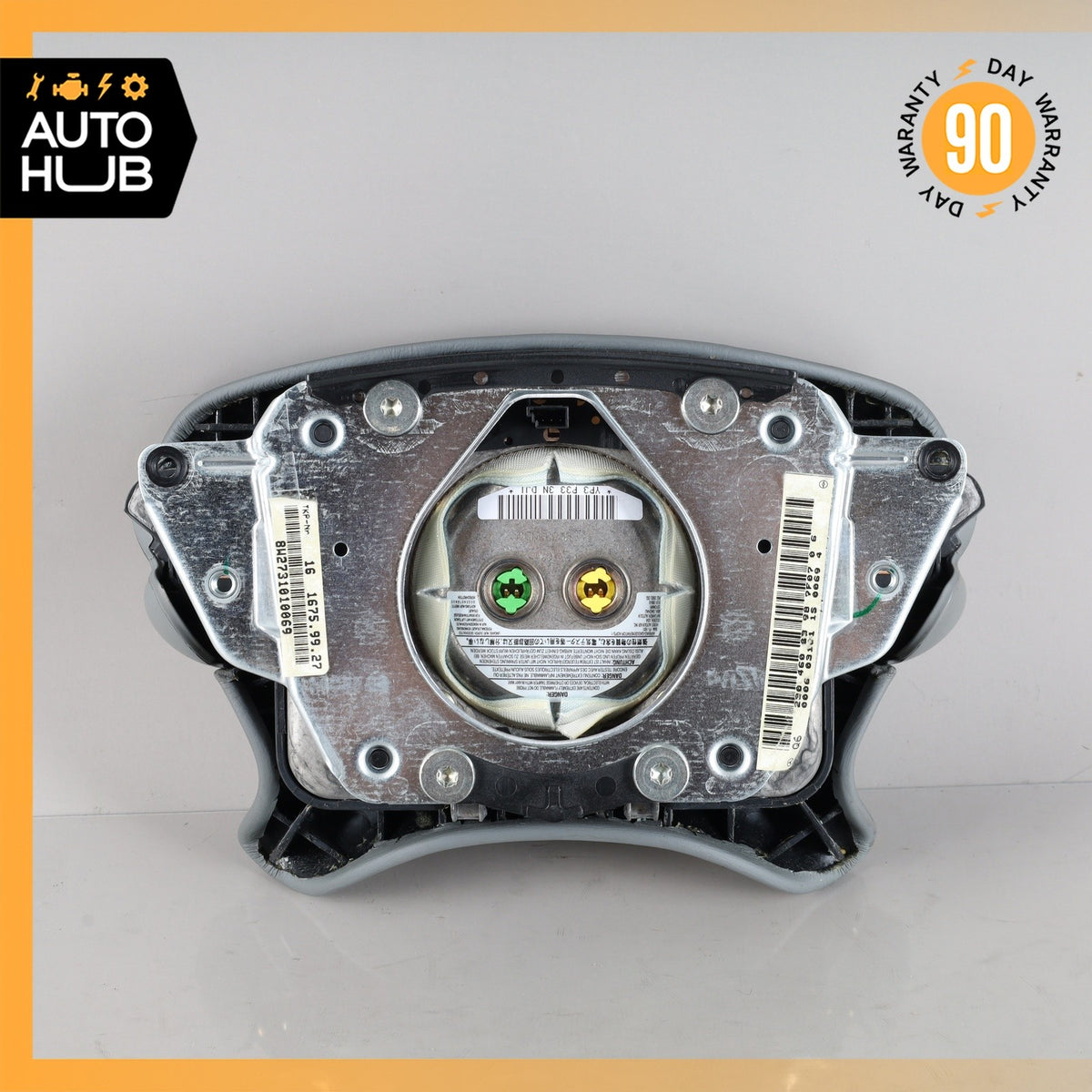 Mercedes R230 SL500 SL55 CLK500 E350 Steering Wheel Airbag Air Bag Black OEM - photo 9