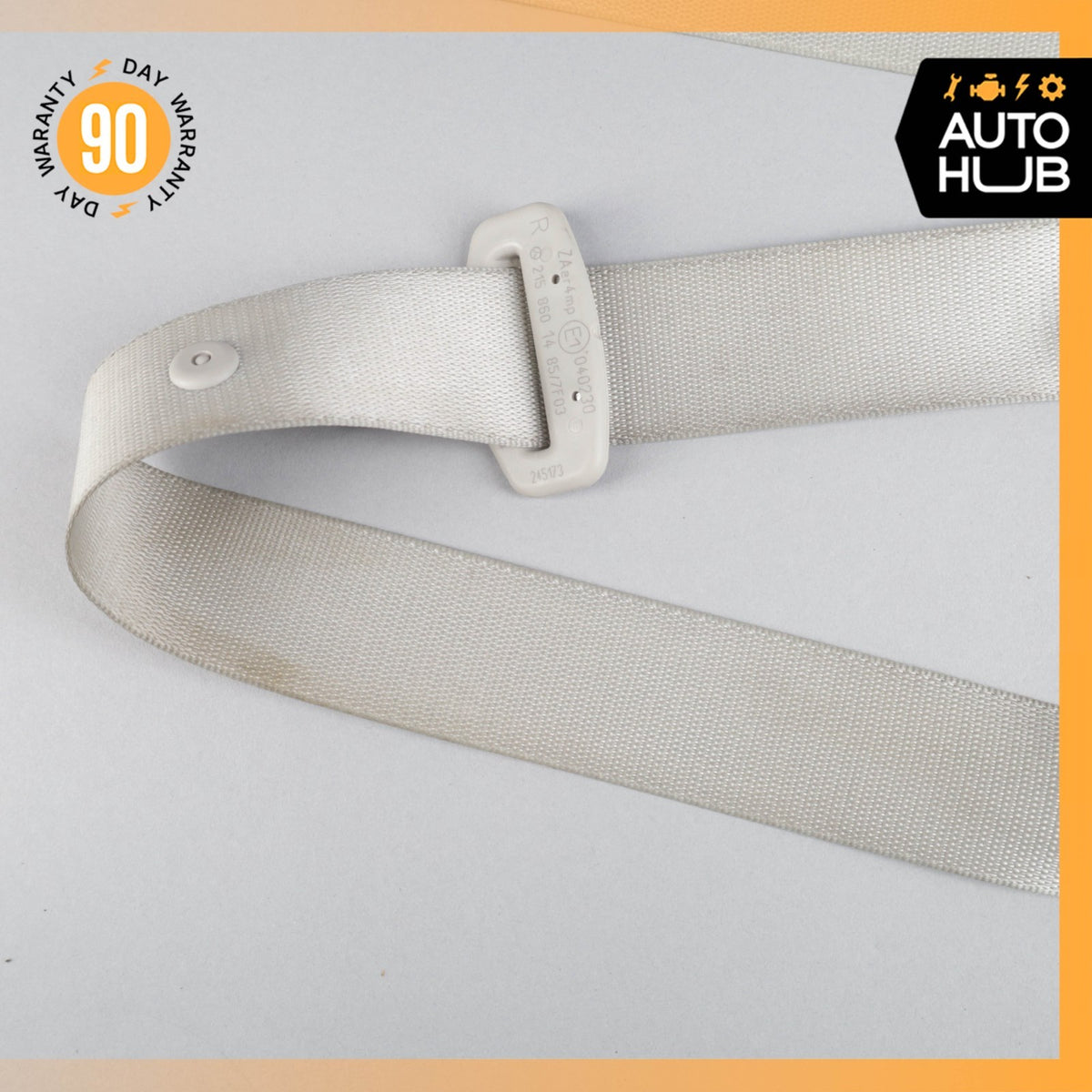 02-06 Mercedes W215 CL55 AMG CL500 Seat Belt Retractor Front Right Gray OEM - photo 5