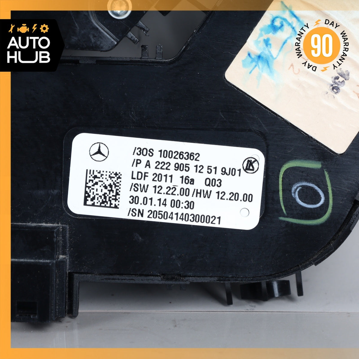 14-20 Mercedes W222 S63 S65 AMG Front Left Side Seat Control Memory Switch OEM - photo 11