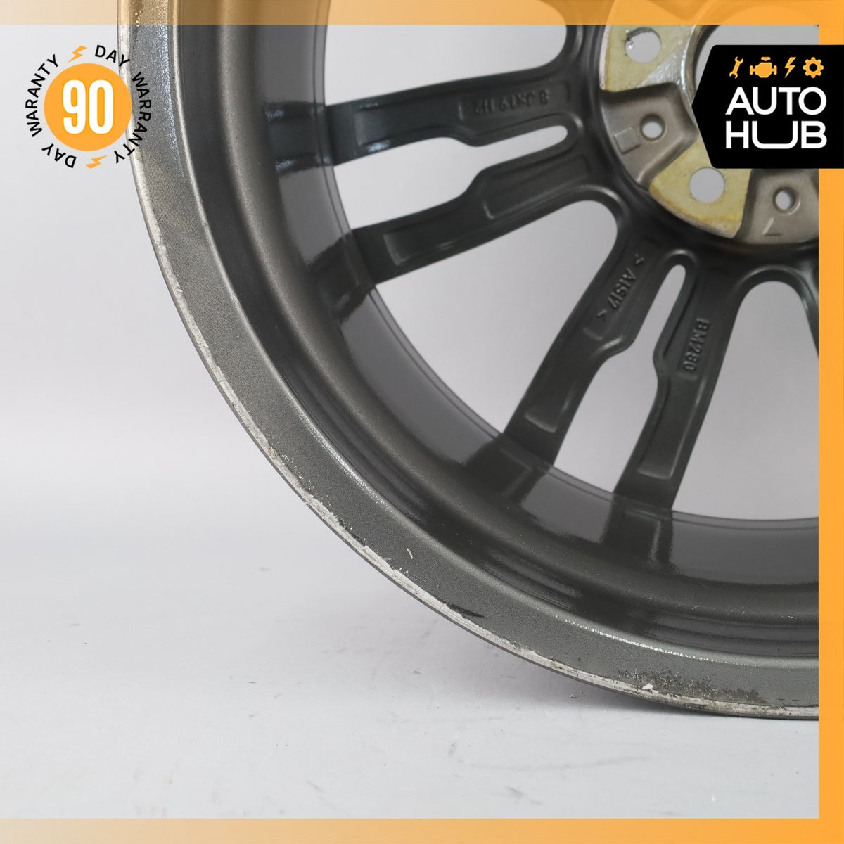 BMW F30 330e 335i 440i 435i 8 x 19 19" Style 403 Wheel Rim Polished Gray OEM - photo 12
