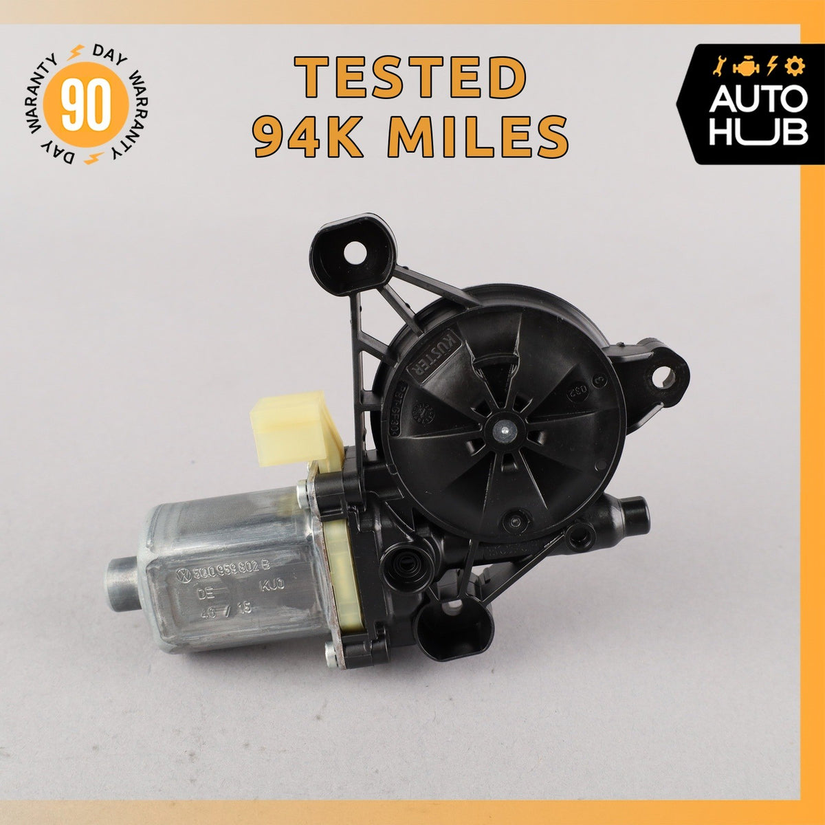 17-20 Audi 8V A3 Front Left Door Window Regulator Motor 5Q0959802B OEM - photo 1