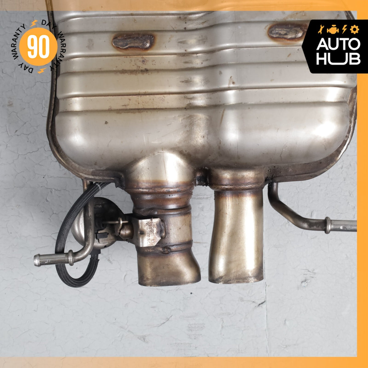 Bentley Continental GTC Speed Exhaust Muffler Mufflers Right & Left Set OEM 83k - photo 7