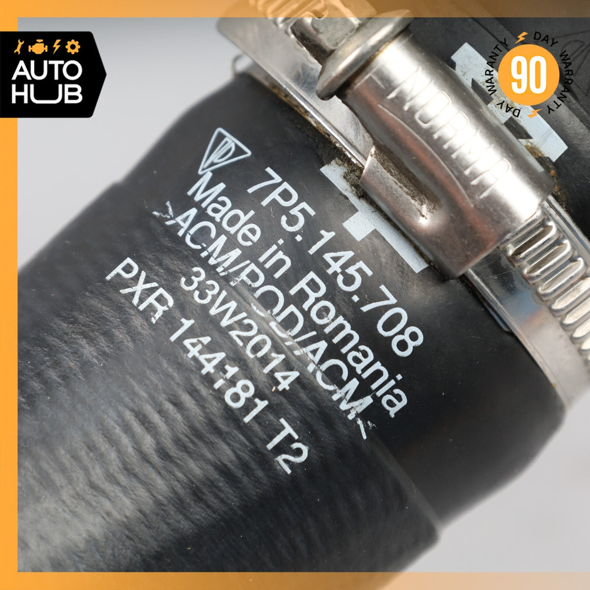 Porsche Cayenne 958 3.6L Radiator Intercooler Coolant Hose Set OEM - photo 9
