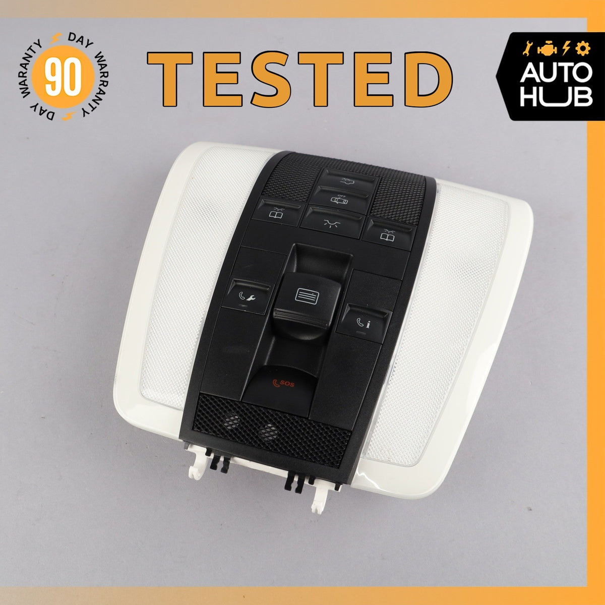 Mercedes W207 E400 Overhead Dome Light Lamp 2048201923 Black OEM - photo 1