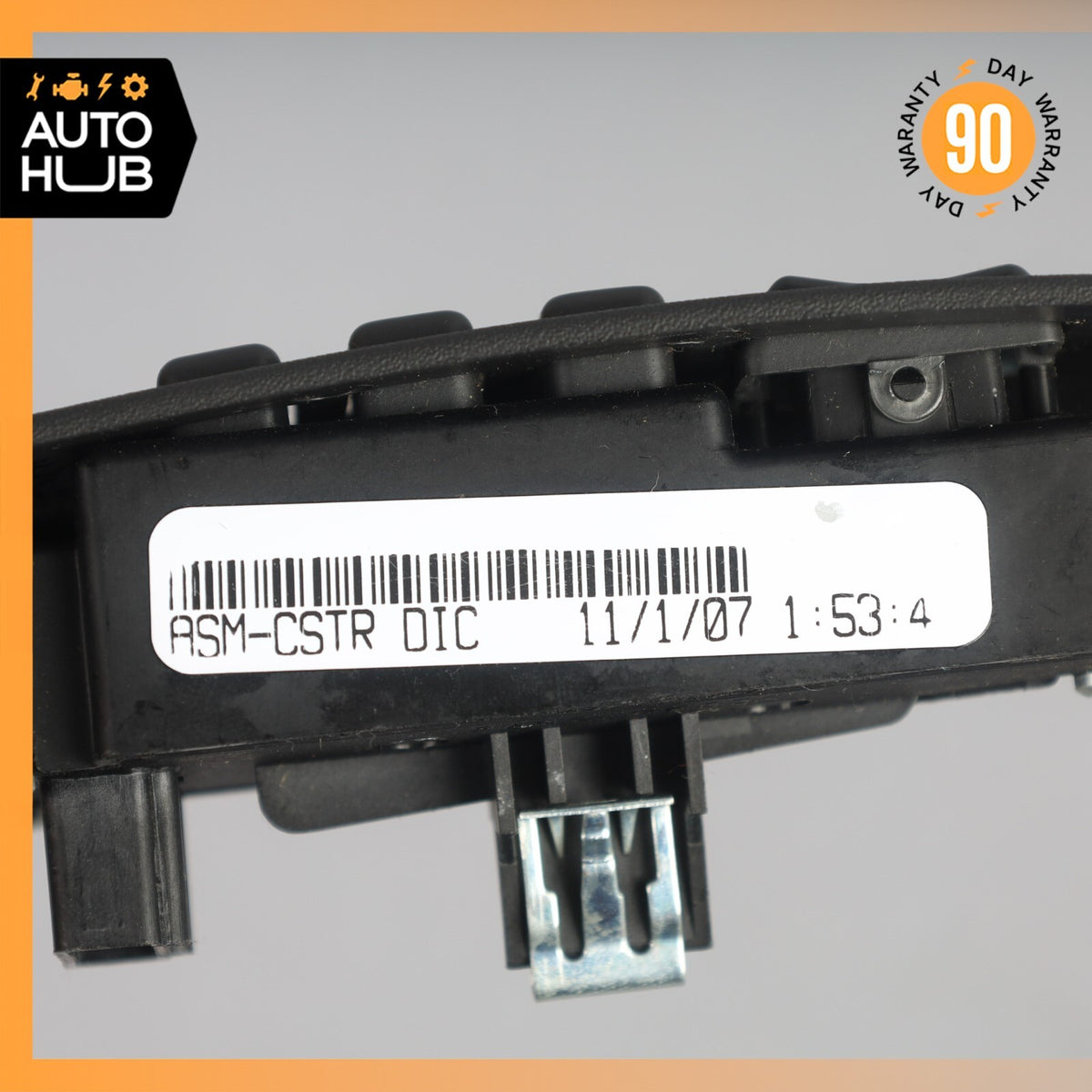 04-09 Cadillac XLR Information Display Switch & Push Start Button Black OEM - photo 11