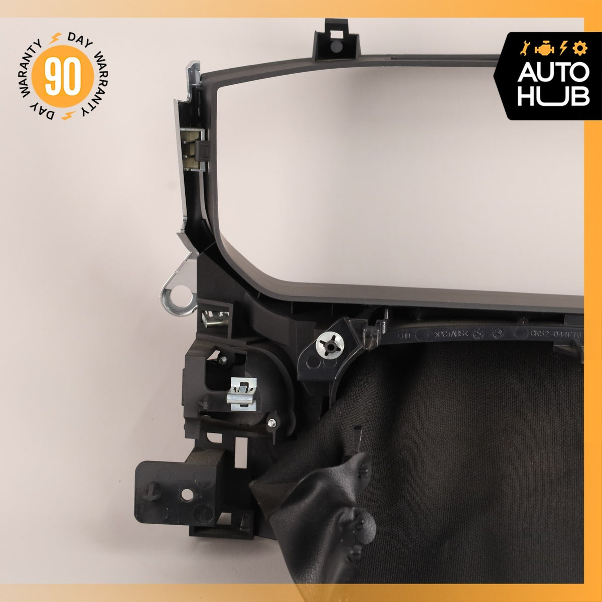 14-22 Range Rover Sport L494 Steering Column Cluster Bezel Trim Cover Black OEM - photo 16