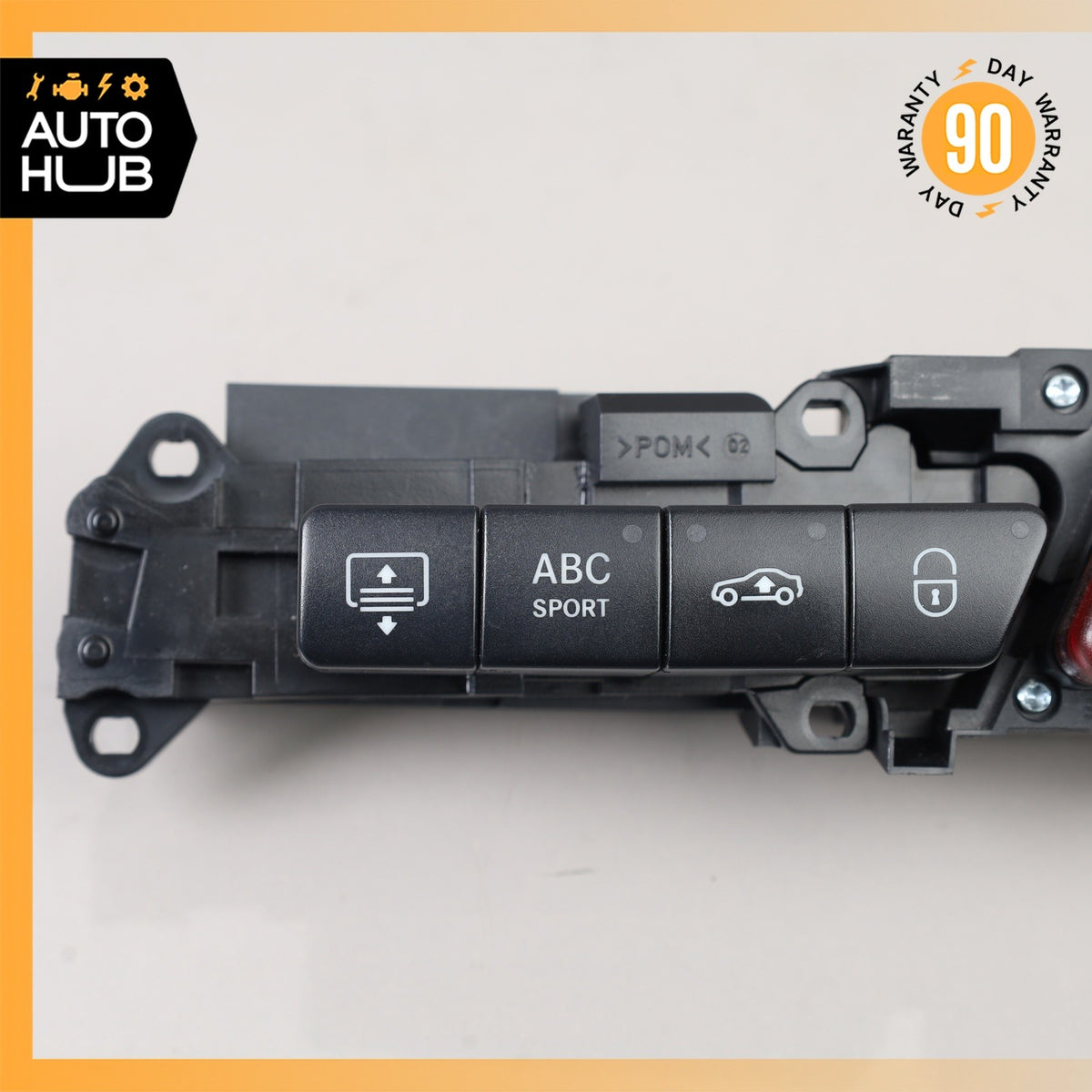 03-06 Mercedes W215 CL500 CL55 AMG Dashboard Control Switch Panel 2158209210 OEM - photo 5