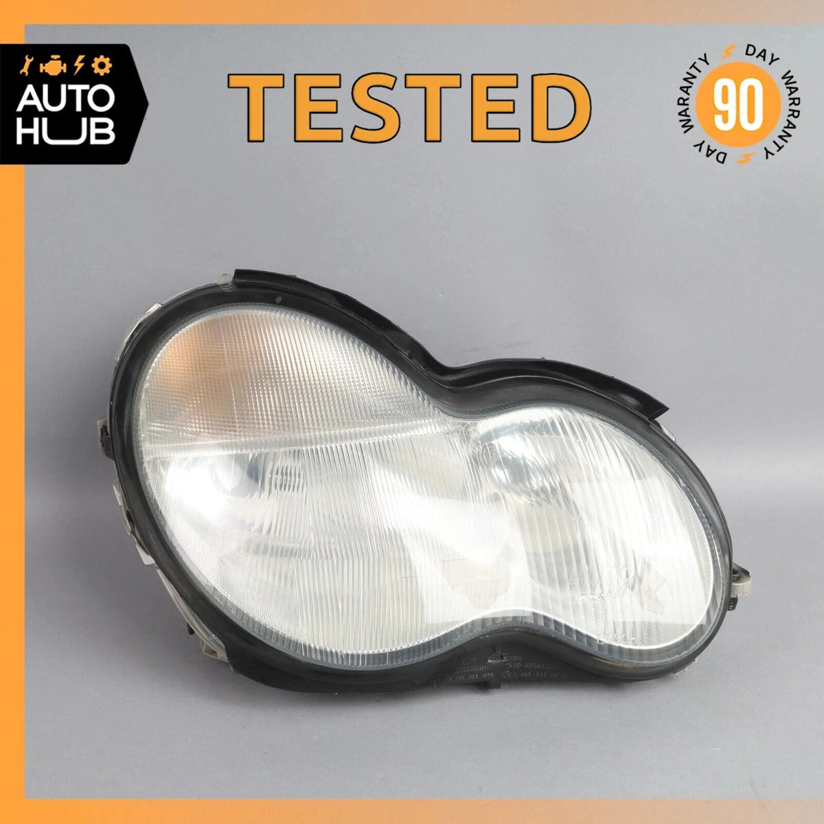 01-04 Mercedes W203 C230 C32 AMG Right Side Headlight Head Lamp Halogen OEM - photo 1