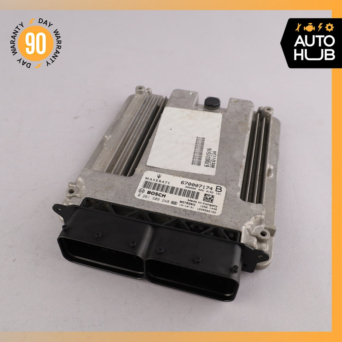 14-17 Maserati Quattroporte SQ4 M156 3.0L Ignition Control Module ECU OEM 46k - photo 2