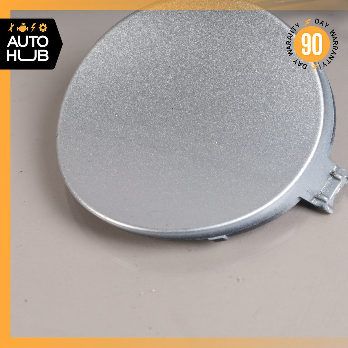 Porsche Macan 95B GTS Front Bumper Tow Hook Hitch Cover Lid OEM 44k - photo 3