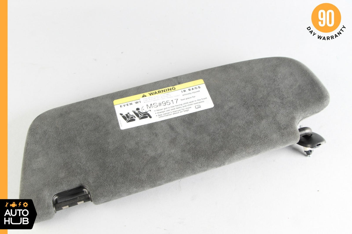 Mercedes W216 CL63 AMG S600 Right Passenger Sun Visor Shade Sunvisor Suede OEM - photo 7
