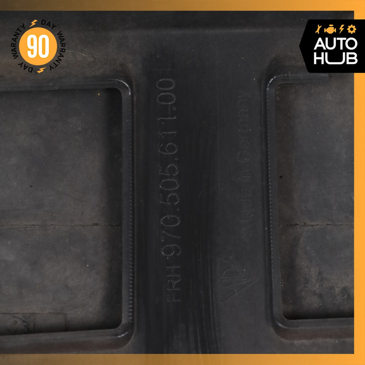 10-13 Porsche Panamera 970 Rear Bumper Cover Diffuser OEM - photo 16