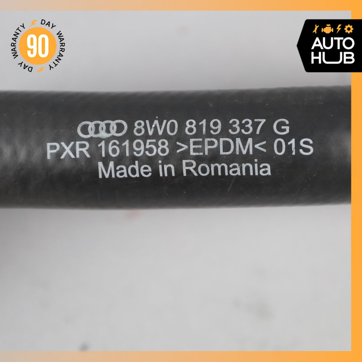 Audi B9 S5 Engine Motor Coolant Line Hose 8W0819337G OEM - photo 7