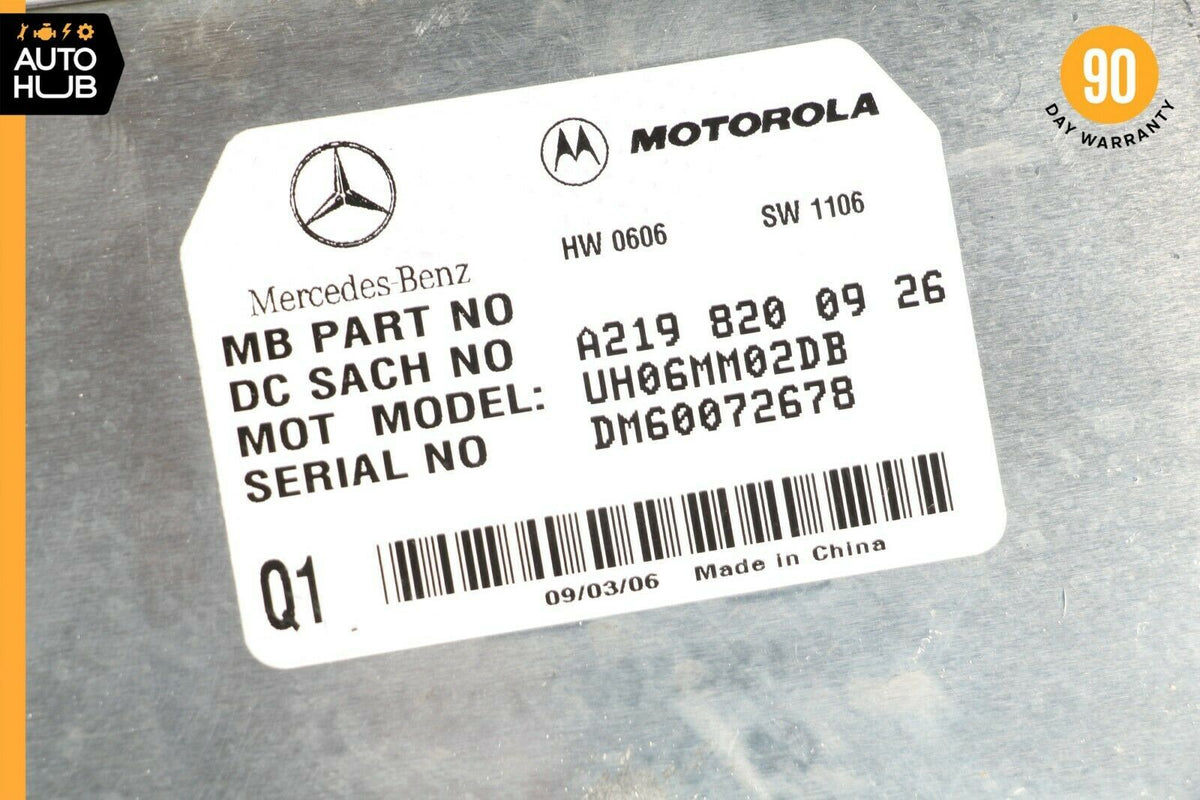 06-12 Mercedes W251 R350 SL550 E350 Communication Control Module 2198200926 OEM - photo 8