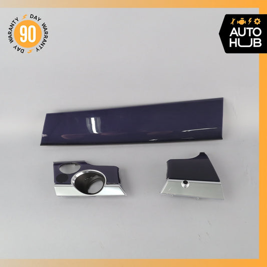 10-16 Porsche Panamera 970 4S GTS Turbo S Dashboard Dash Trim Set of 3 OEM 91k - photo 1