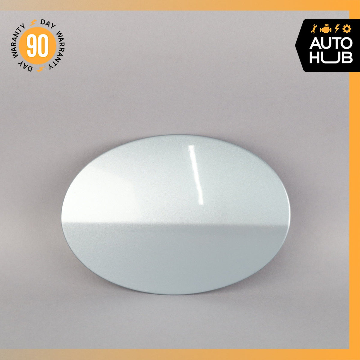 03-12 Mercedes R230 SL500 SL55 Fuel Filler Gas Tank Door Flap Lid Silver OEM - photo 1