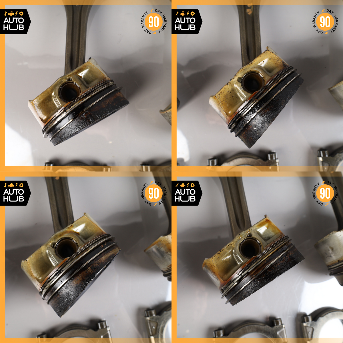 03-13 Bentley Continental GTC GT 6.0L Engine Motor Piston Connecting Rod Set 40k - photo 19