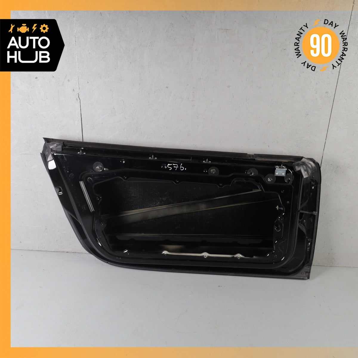 03-09 Bentley Continental GTC GT Left Side Door Shell Frame Panel Black OEM 40k - photo 13