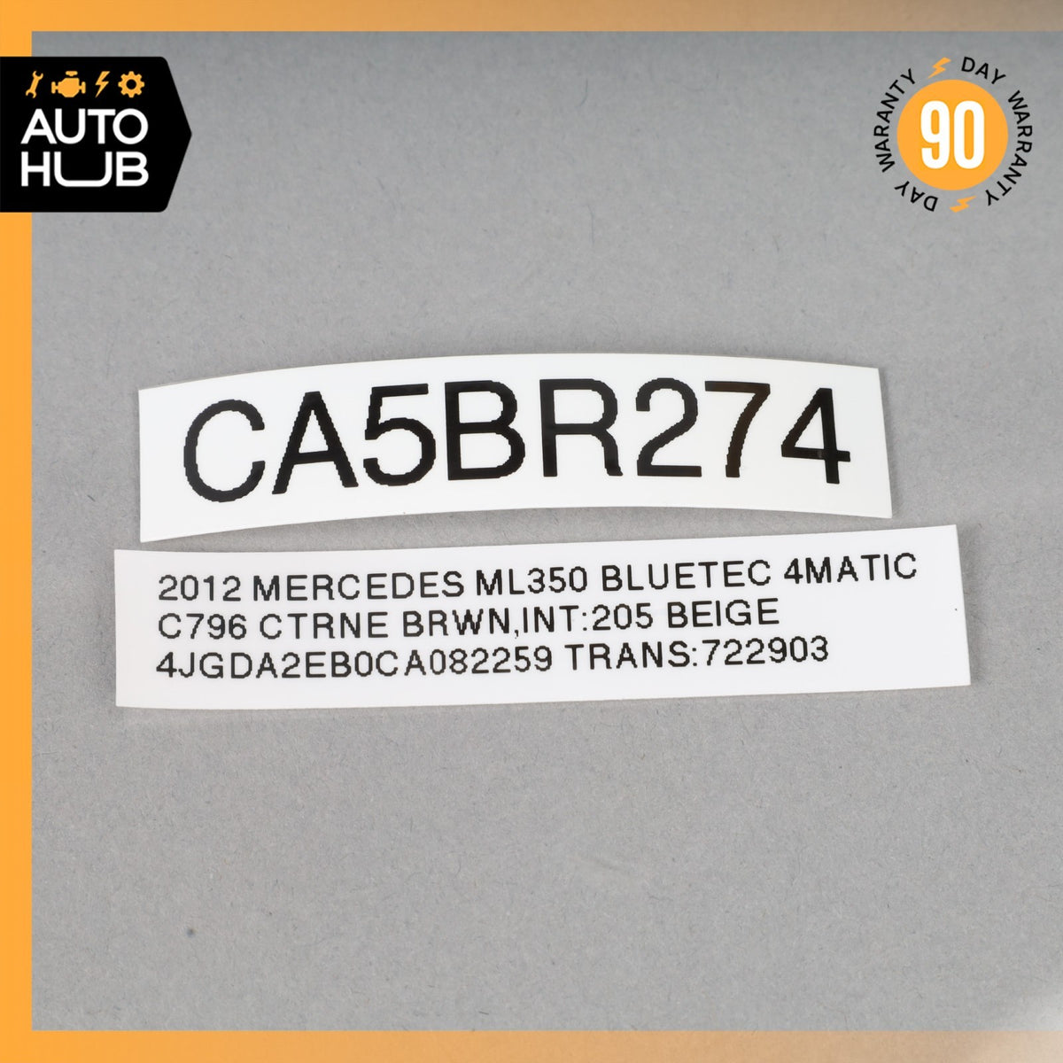 06-19 Mercedes W166 ML350 AMG GL450 R350 Rear Glass Windshield Wiper Motor OEM - photo 7