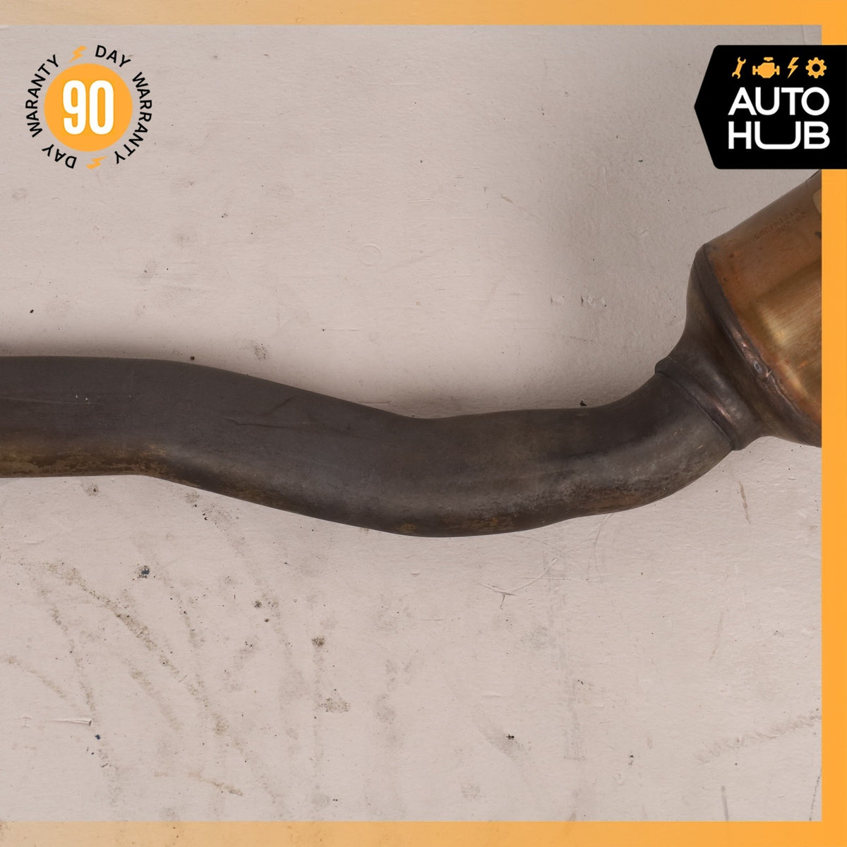 Mercedes R230 SL550 Engine Left & Right Side Exhaust Downpipe Set of 2 OEM 51k - photo 5