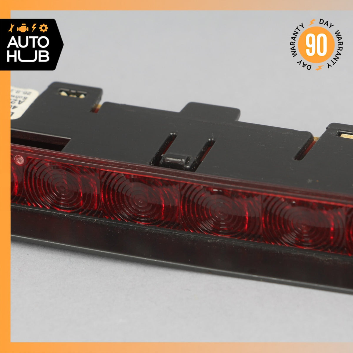 07-14 Mercedes W221 S600 CL550 S400 Rear 3RD Third Brake Stop Light Black OEM - photo 3