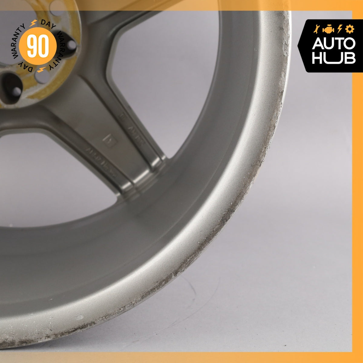 Mercedes W211 E350 E55 CLS55 AMG 9 x 18 18" Rear Wheel Rim 2114016702 OEM - photo 13