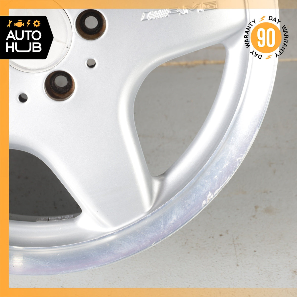 Mercedes R170 SLK320 SLK230 7.5 x 17 17" Front Wheel Rim HWA1704010102 OEM - photo 5
