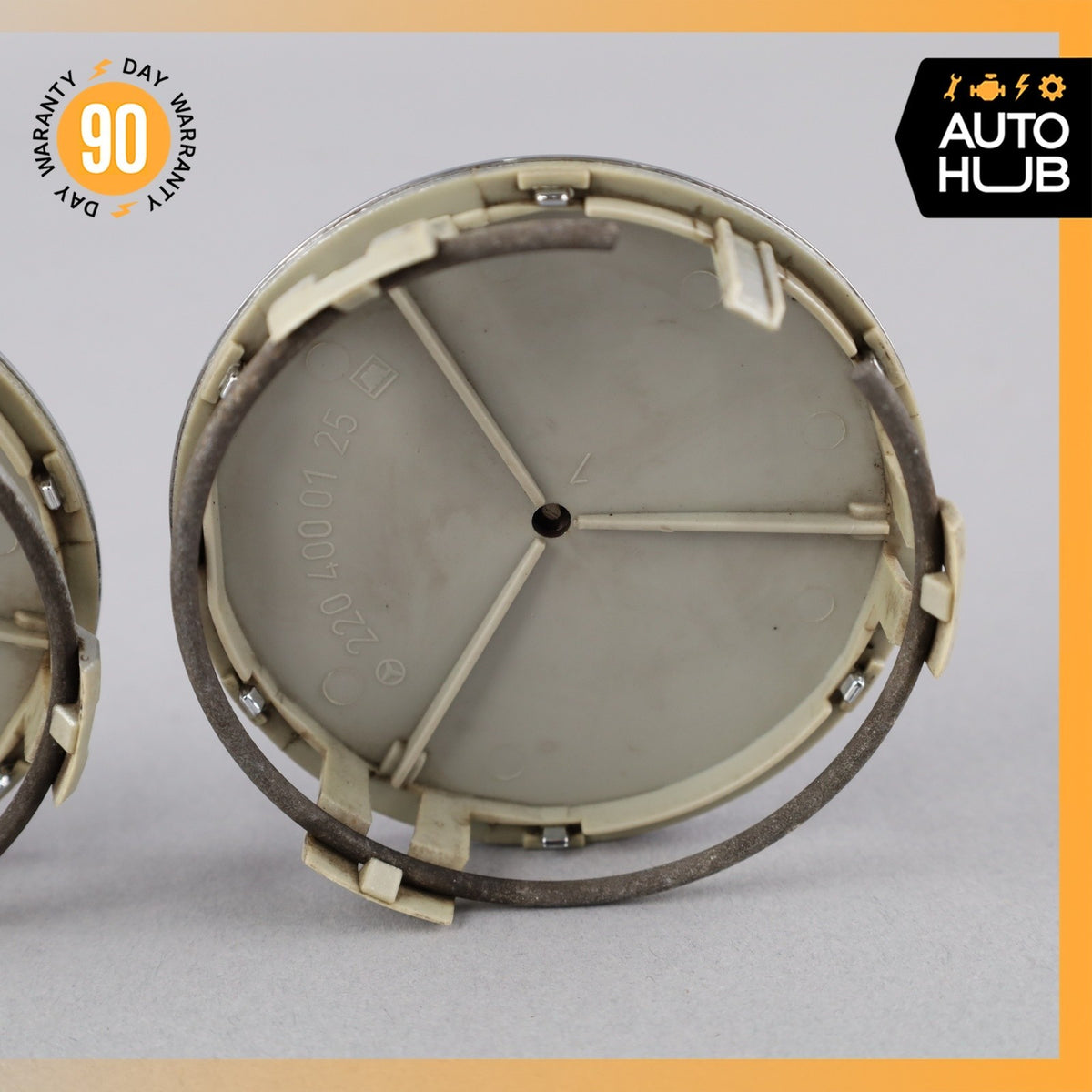 Mercedes W164 ML350 Wheel Center Cap Cover Set of 2 2204000125 OEM - photo 6