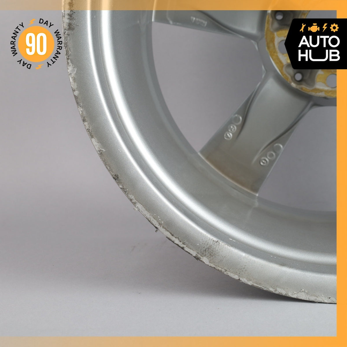 Mercedes W212 E350 E400 9 x 18 18'' Rear Wheel Rim Silver 2124011402 OEM - photo 11