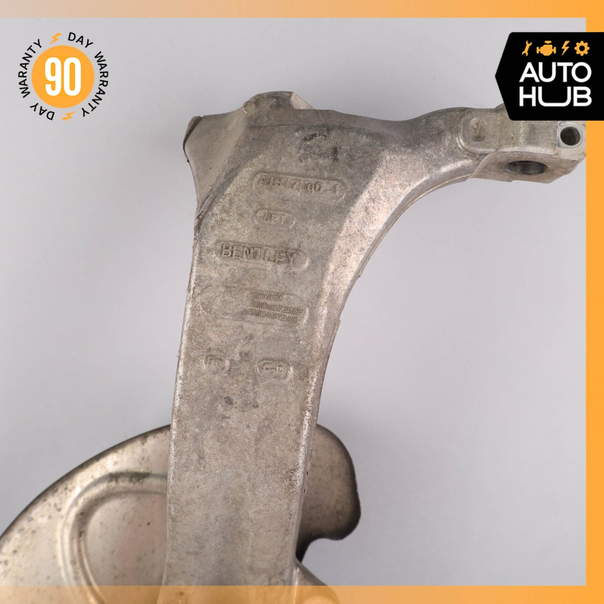 12-13 Bentley Continental GT GTC Front Right Side Spindle Knuckle Hub OEM 73k - photo 10