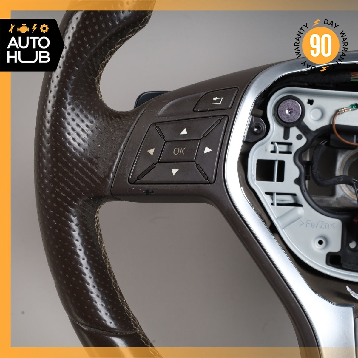 12-18 Mercedes X204 GLK250 E350 ML350 Steering Wheel w/ Paddle Shifters OEM - photo 9