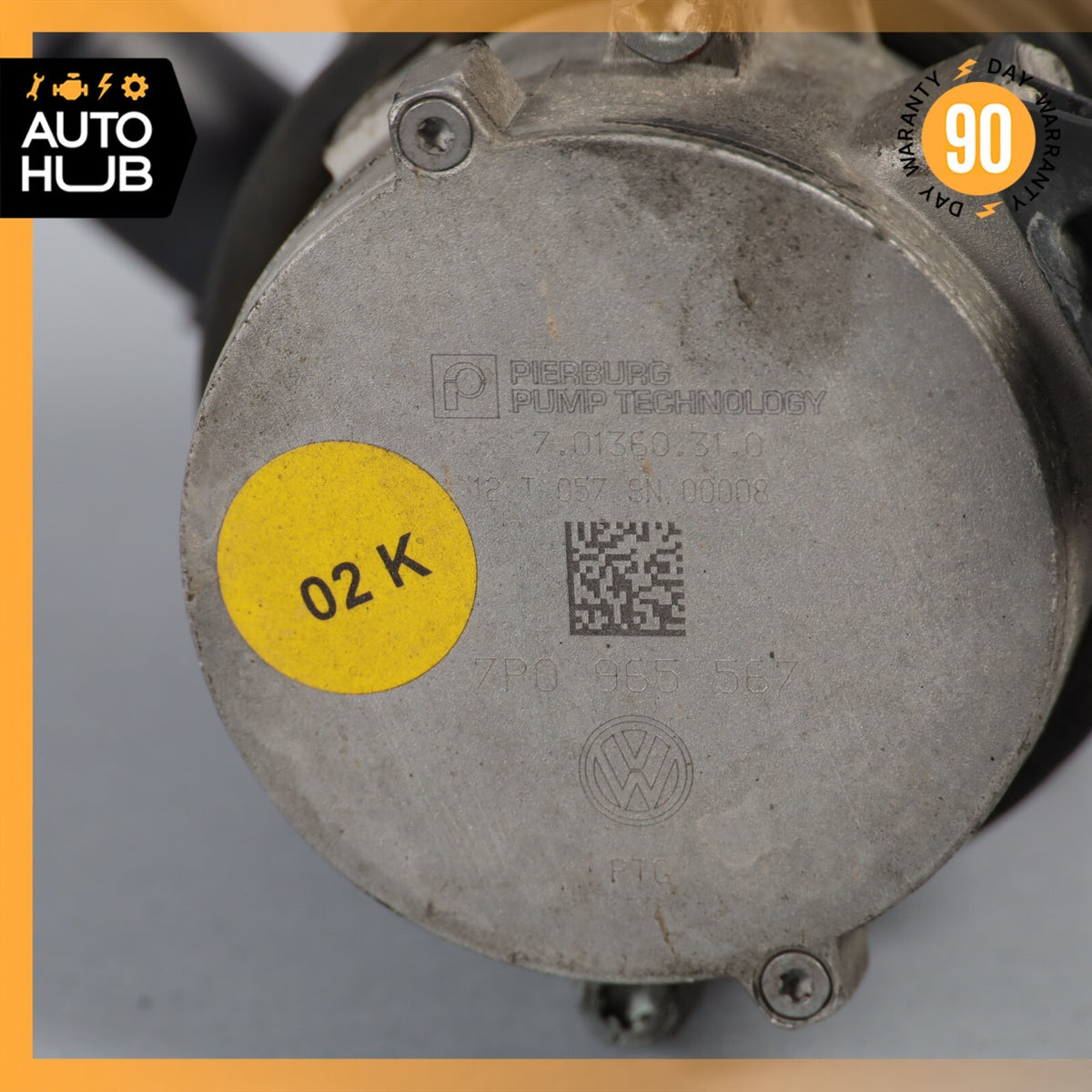 11-18 Porsche Panamera 970 Hybrid S Auxiliary AUX Circulation Water Pump OEM 89k - photo 6
