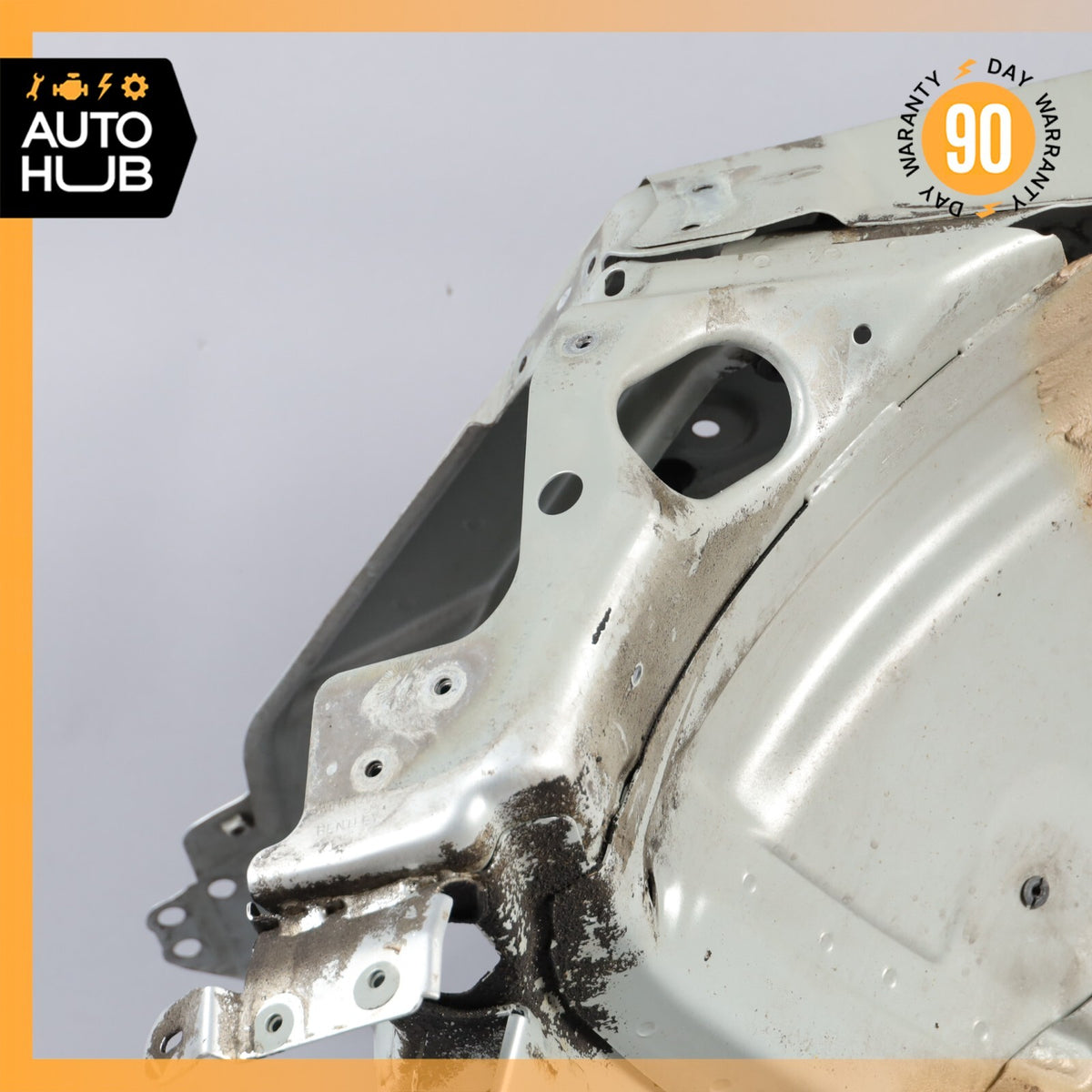 03-10 Bentley Continental GT Front Left Frame Apron Beam Inner Fender OEM 92k - photo 15