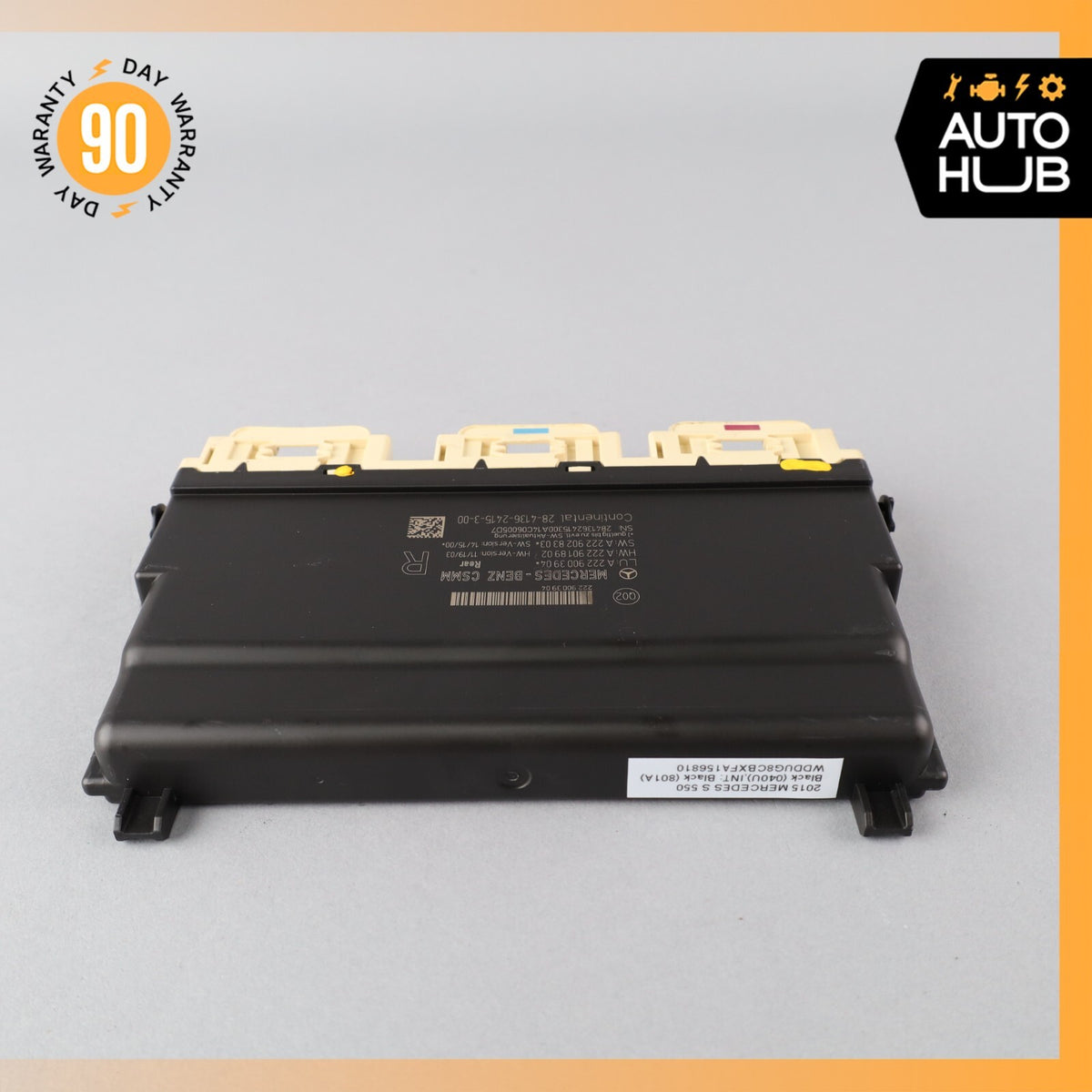 14-17 Mercedes W222 S550 Rear Left or Right Seat Control Module OEM 69k - photo 3