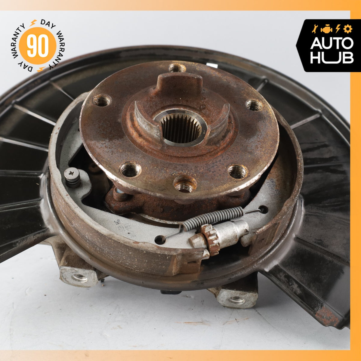 15-18 Porsche Cayenne 958 E-Hybrid Rear Left Side Knuckle Spindle OEM - photo 6