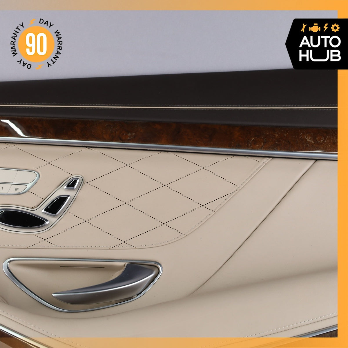 14-20 Mercedes W222 S550 S63 AMG Rear Right Door Panel Exclusive OEM 87k - photo 4
