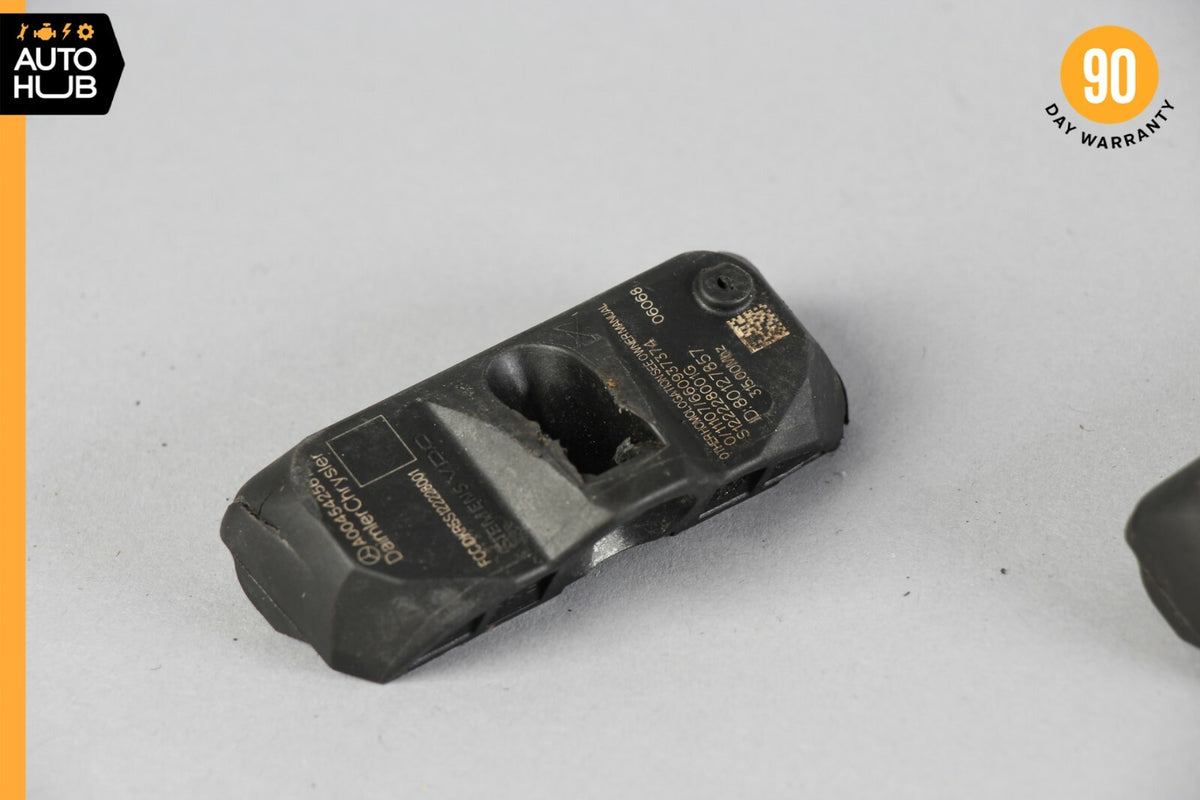 06-11 Mercedes W221 S550 E350 TPMS Tire Pressure Sensor Sensors Set 315 Mhz OEM - photo 5